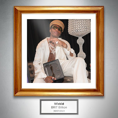 BRIT Awards honours Wizkid for breaking a new Afrobeats record in the UK