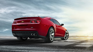 Chevy Camaro ZL1 Back View HD Wallpaper