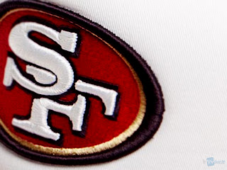 SF 49ers Nfl Team Logo Close Up HD Wallpaper
