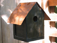 Copper Bird House