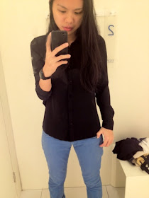 black blouse