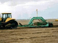 nivelación de los terrenos agrícolas