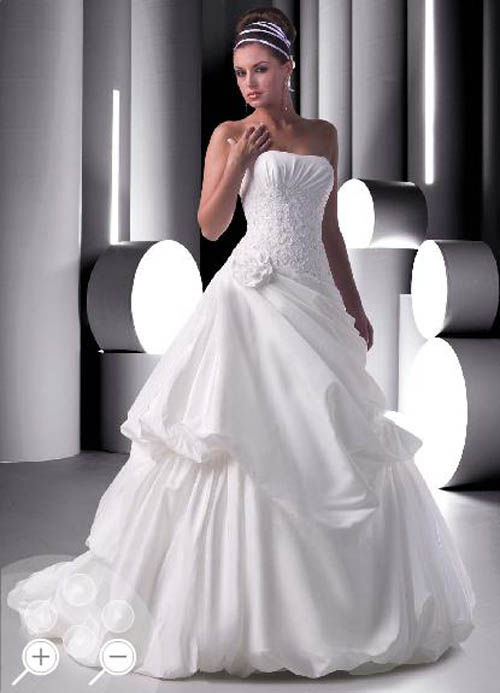 white wedding dresses