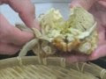 毛ガニの食べ方