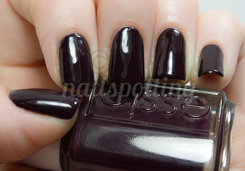 I like that Velvet Voyeur is a dark polish without being black but it 