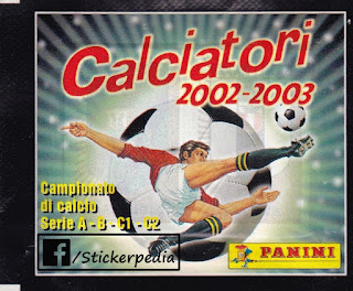 copertina Calciatori Panini 2002/03