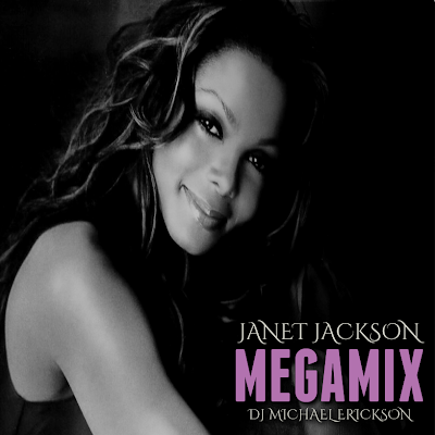 Cover design by Hamza 21 - DJ Michael Erickson - Janet Jackson Megamix