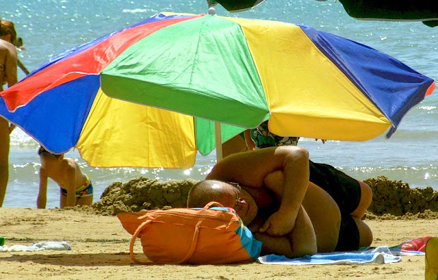 Sonno in spiaggia