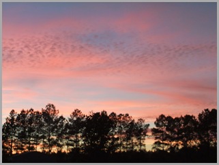 Sunset On East Traveler Street