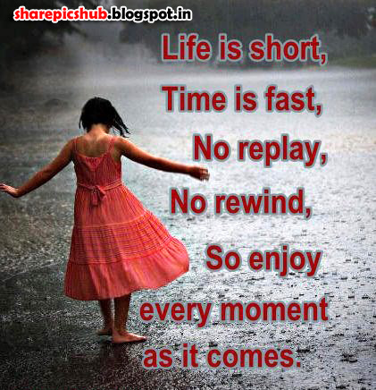  Life  is Short  Quote  Image For Facebook Beautiful Life  