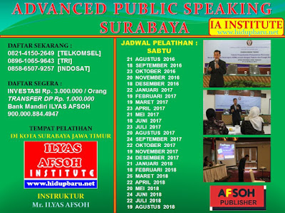 Sertifikasi Trainer Public Speaking Surabaya