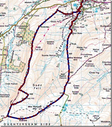 dodd fell map