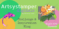 Artsystamper Digitals Challenge blog