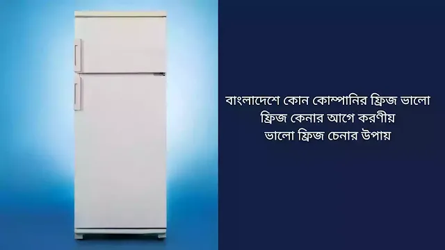 বাংলাদেশে কোন কোম্পানির ফ্রিজ ভালো