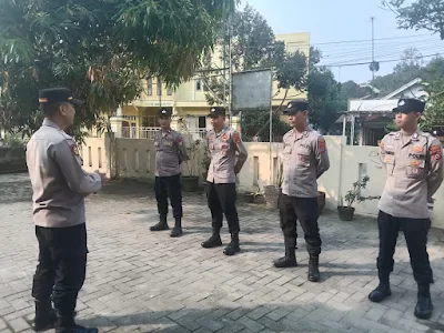 Konsisten, Kapolsek Cimarga Polres Lebak Pimpin Apel Konsolidasi Pam Giat OMP 2024