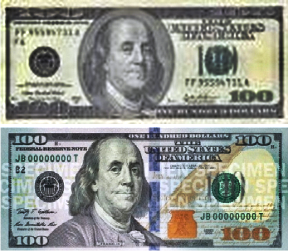 Uang Dollar baru
