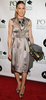 Sarah Jessica Parker Layered Chainlink Necklace