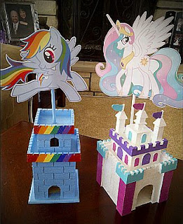 My Little Pony Kids Party centerpieces