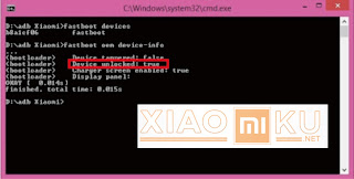 cara cek status bootloader xiaomi lewat pc