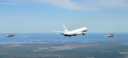 Australian P-8A Poseidon Patrol Aircraft Intercepted Again by Chinese J-16 Fighters