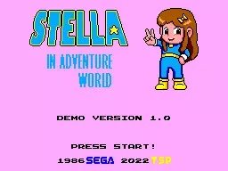 Stella in Adventure World hack de Alex Kidd in Miracle World