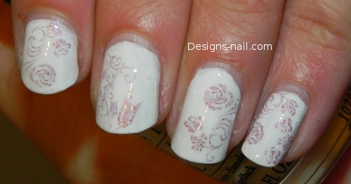 Konad Nail Art Plate M54