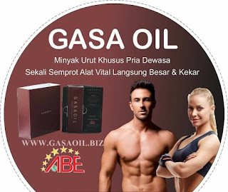 Gasa Oil Minyak Pijat Pembesar Penis