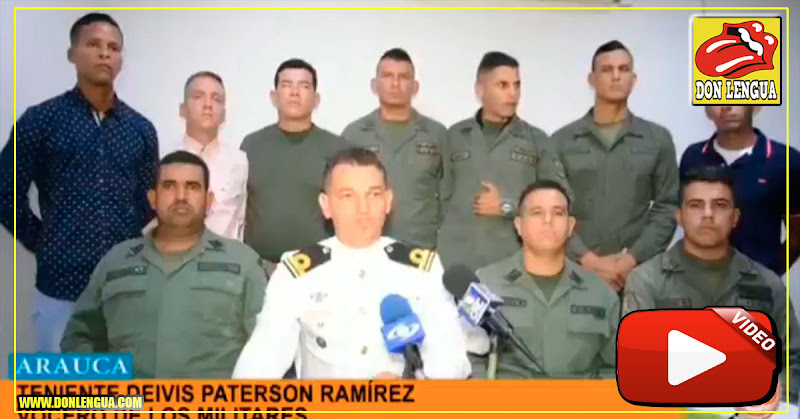 Militares sublevados envían nuevo mensaje contra el régimen