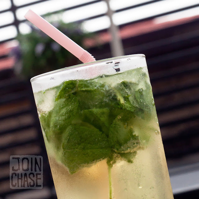 A fresh Mojito at Hillside Pub & Bistro in Itaewon, Seoul, South Korea.