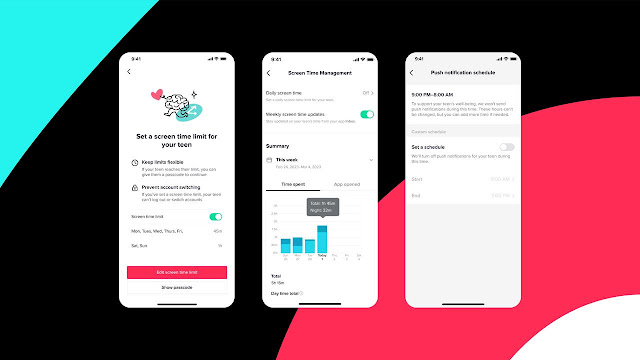 يعزز TikTok ميزات الرقابة الأبوية ويقدم إعدادات تقليل وقت المشاهدة للمراهقين