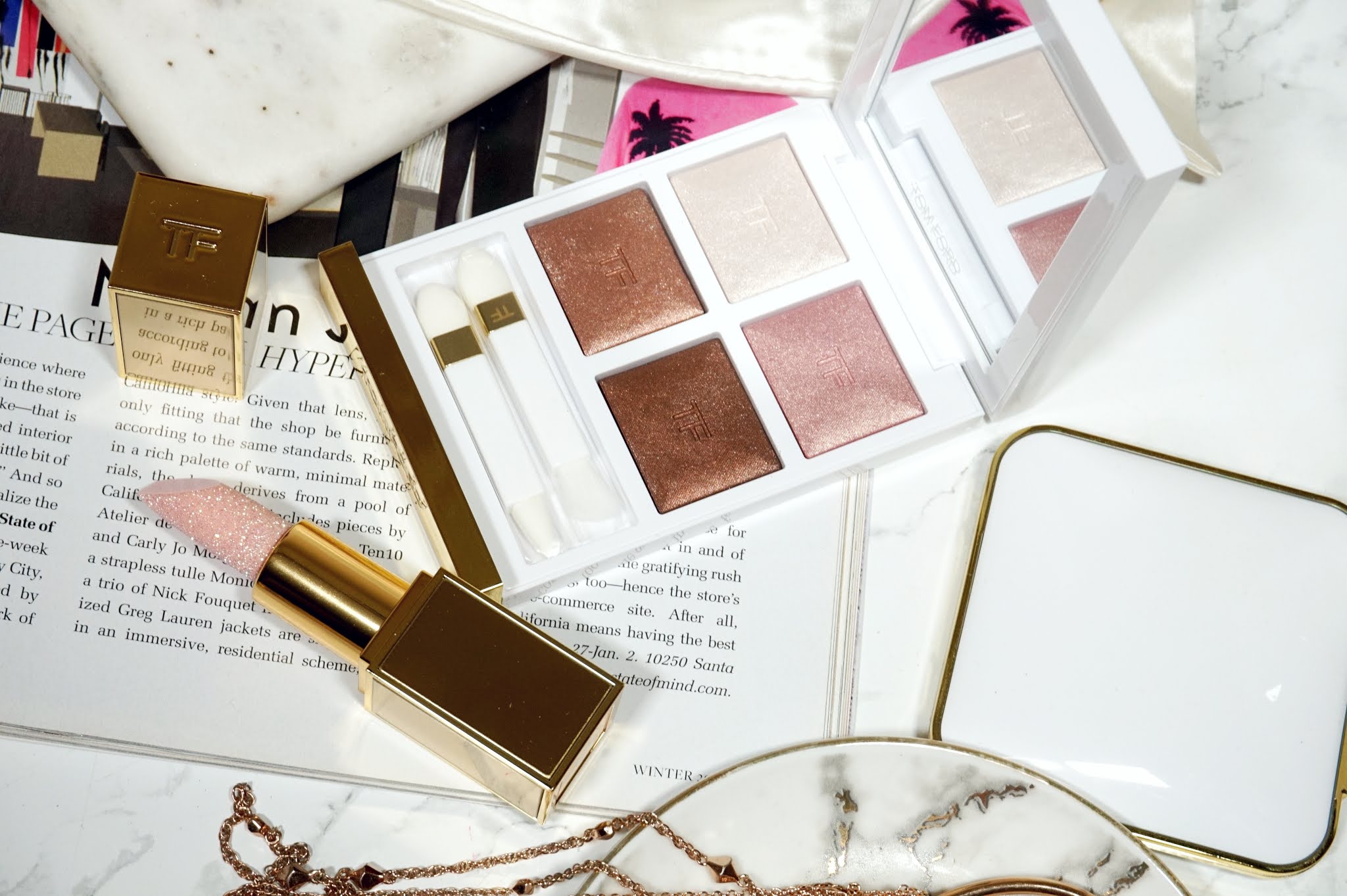 Tom Ford Soleil Neige First Frost Eye Color Quad Review and Swatches