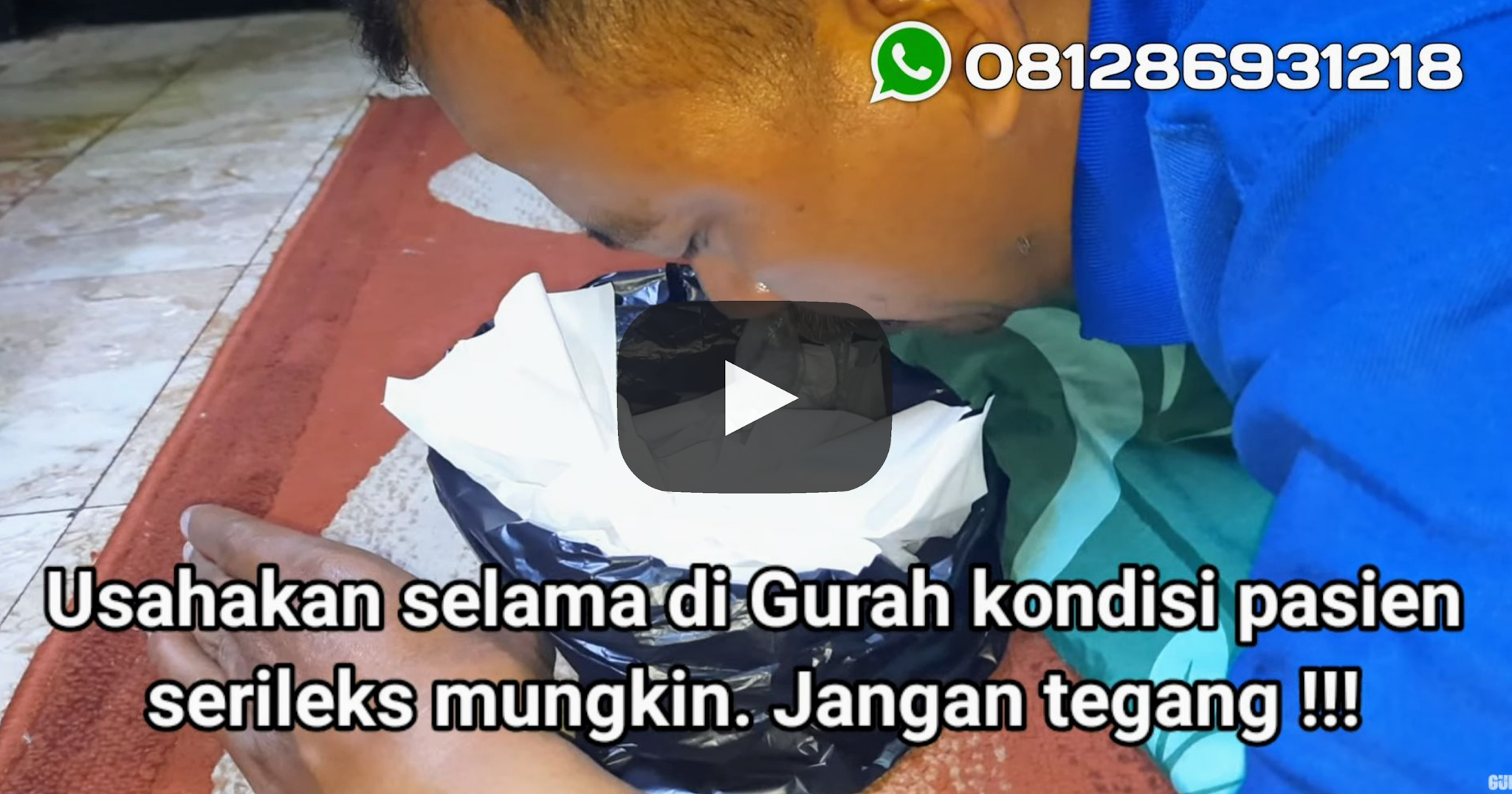 VIDEO YOUTUB TERAPI GURAH