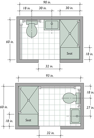 indierotica: Bathroom Floor Plans