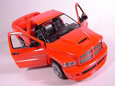 Autobot leader OPTIMUS PRIME in 2006 Dodge Ram SRT10 150 truck and robot