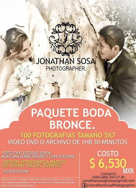 PAQUETE BODA BRONCE