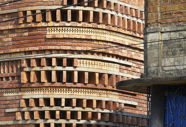 brick architecture in India