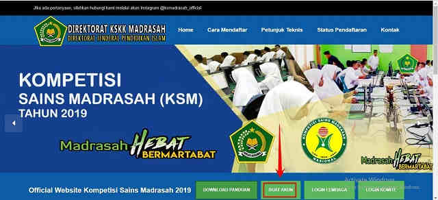 Panduan Cara Mendaftar Akun Madrasah KSM Kemenag 2019 - Simadrasah.com