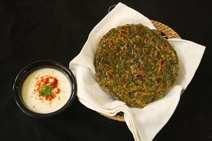 पालक पराठे (Palak parathe) recipe in marathi 