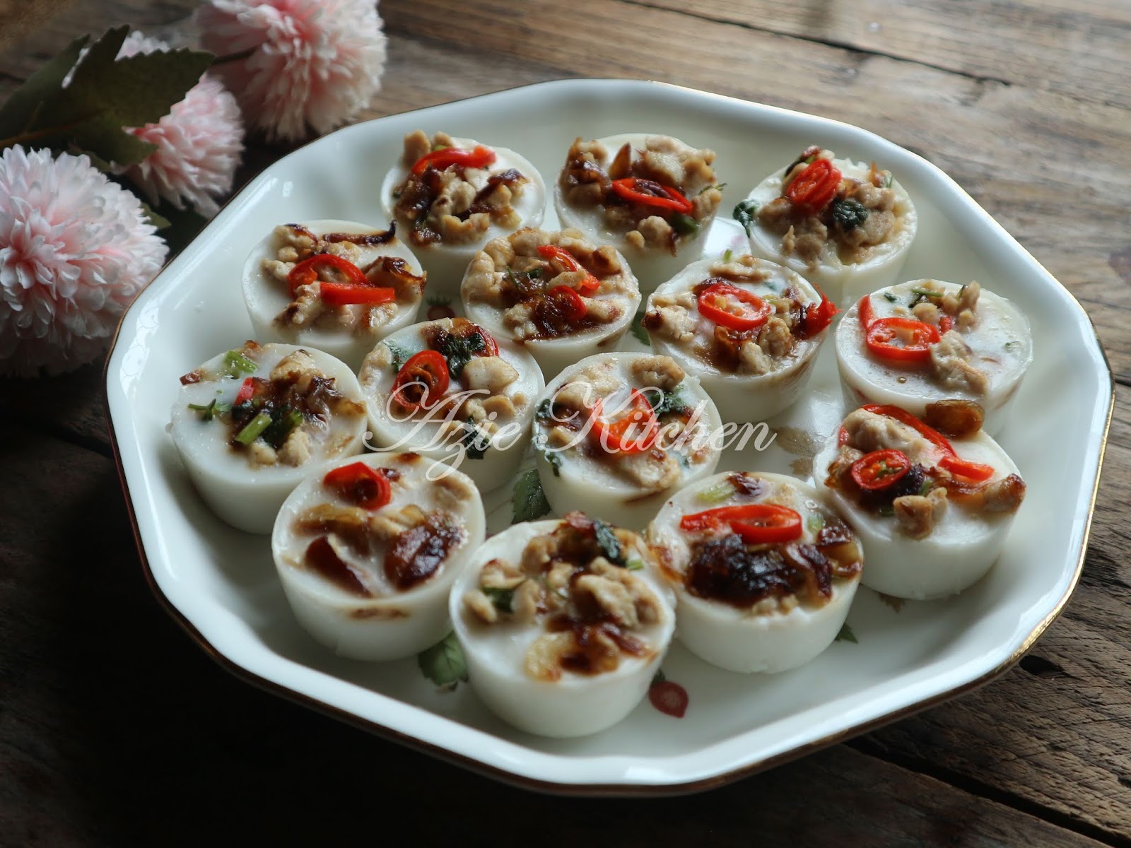 Kuih Talam Berlauk - Azie Kitchen