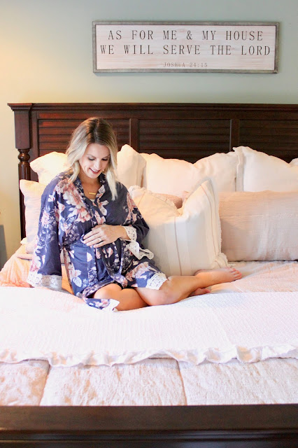 Maternity Robe-PinkBlush