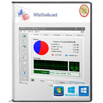 Wintools RAM Saver Professional ver. 22.3 Optimiza la RAM de tu equipo