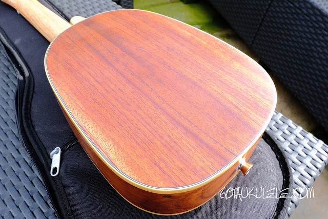 Noah Pineapple Soprano Ukulele back