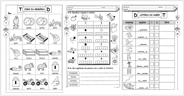 Atividades de Ortografia prontas para imprimir e disponível para download em WORD, indicado a alunos das series iniciais.