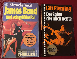 Romane von Ian Fleming und Christopher Wood zu "Der Spoin, der mich liebte"