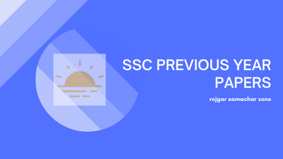 ssc previous year question papers