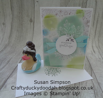 Stampin' Up! UK Independent  Demonstrator Susan Simpson, Craftyduckydoodah!, Cheers to the Year, Winter Wonder TIEF, Supplies available 24/7 from my online store, 