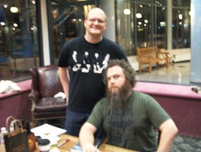 Logan and Patrick Rothfuss