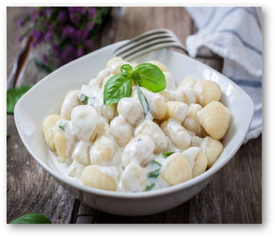 Gnocchi Quattro Formaggio