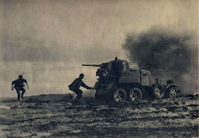 German soldier attacking Soviet BA-10 armored car, 10 August 1941 worldwartwo.filminspector.com