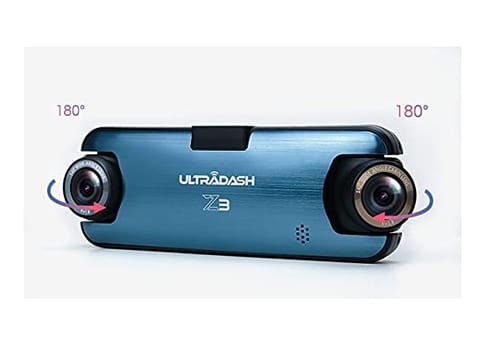 Cansonic UltraDash Z3 Dual Lens Dash Cam for Car